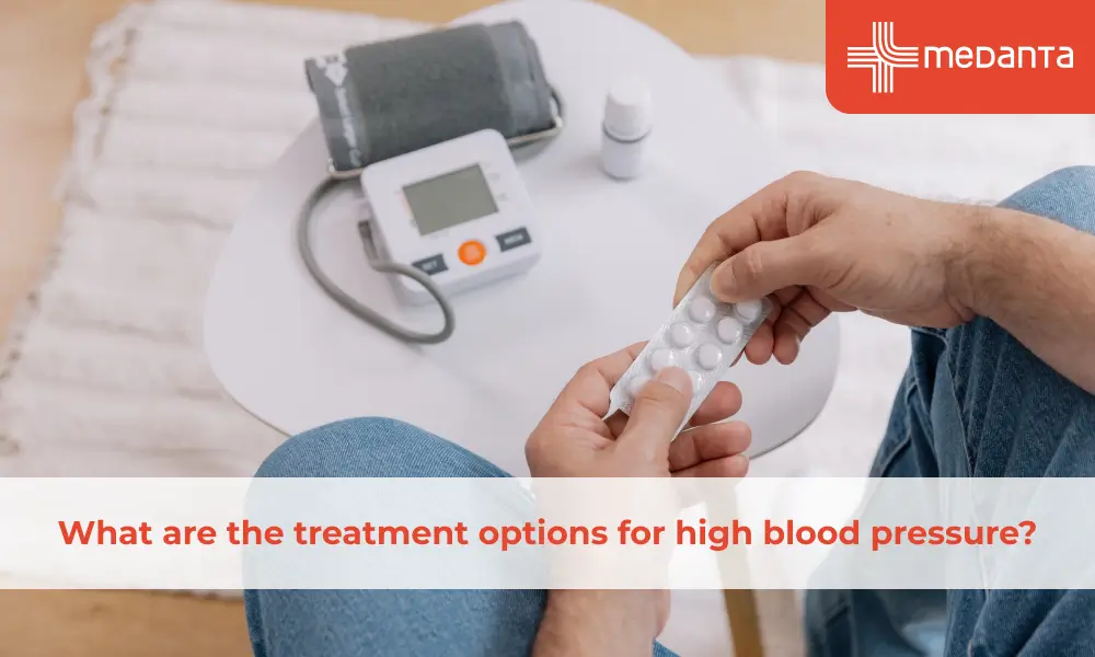 What are the treatment options for high blood pressure?