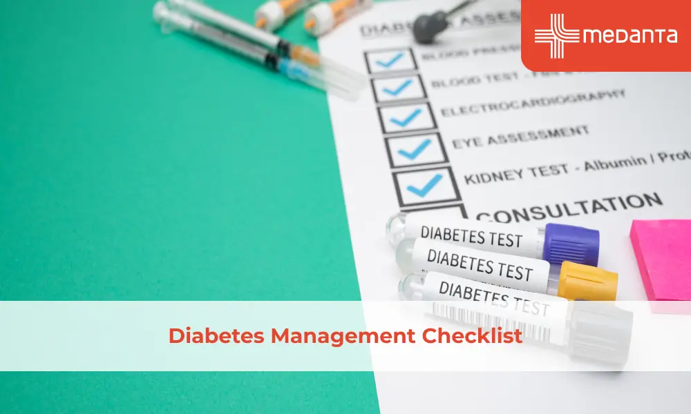 Diabetes Management Checklist