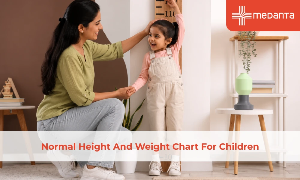 Normal Height and Weight Chart for Children