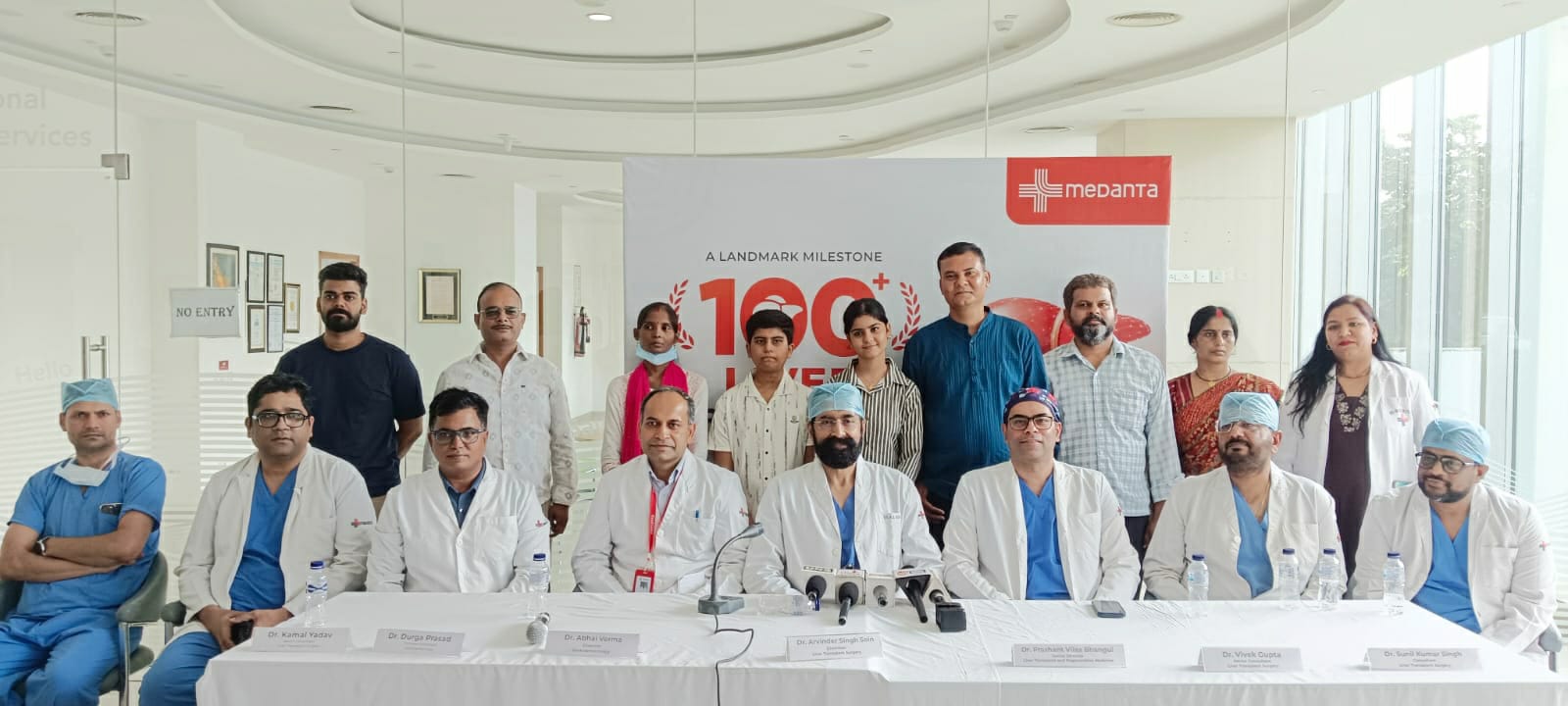 Medanta Lucknow Completes 100 Liver Transplants, Advanced Transplant Services in UP get a Boost