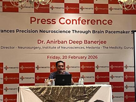 Medanta Enhances India’s Neurological Care Landscape with Advanced ‘Brain Pacemaker’ Surgery