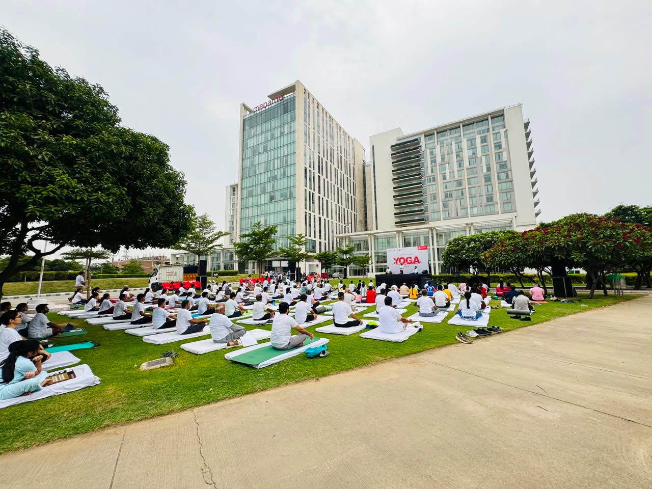 Medanta Marks International Yoga Day 2026 with Community Yoga Session