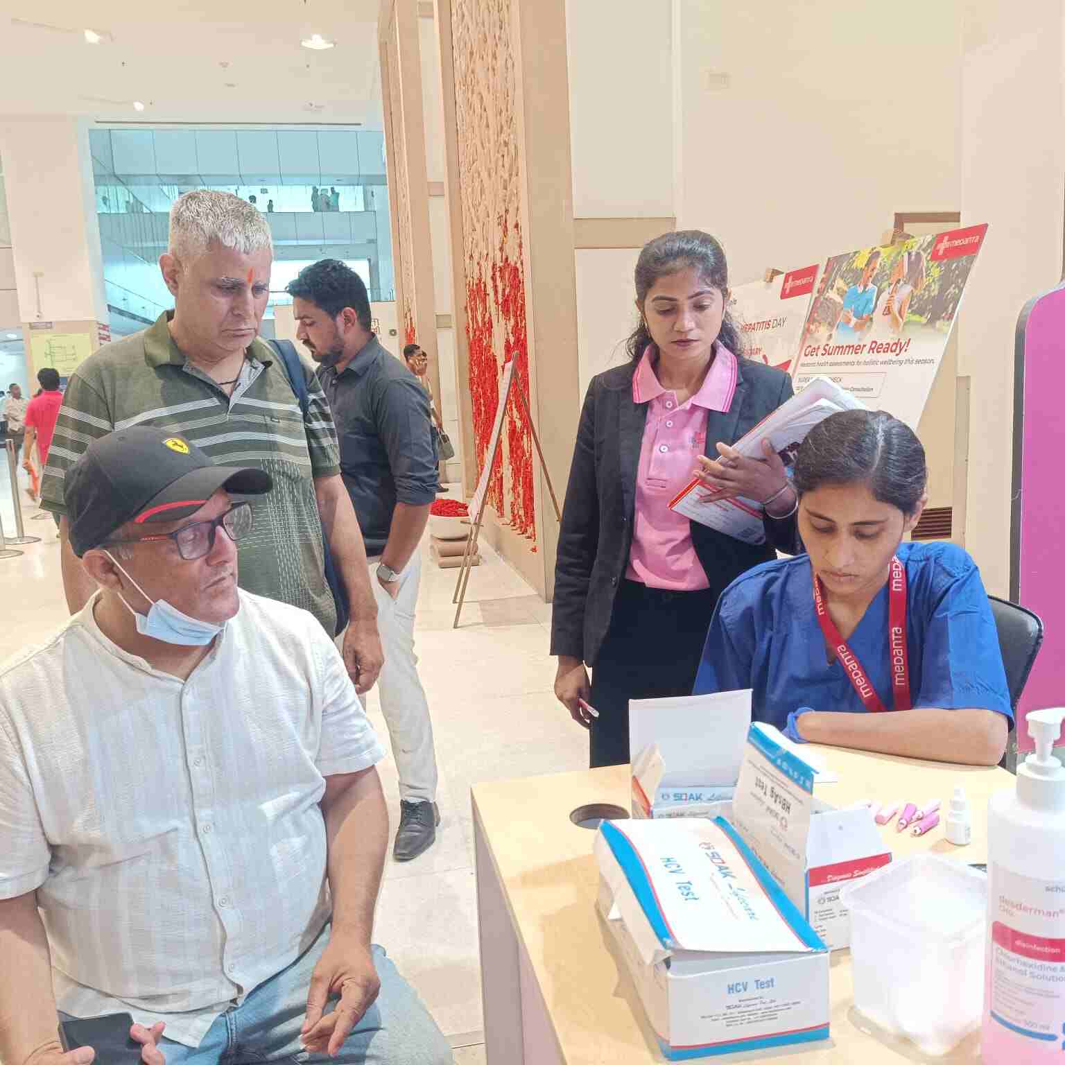 Putting Prevention First, Medanta Conducts Hepatitis Screening for 1,200 People