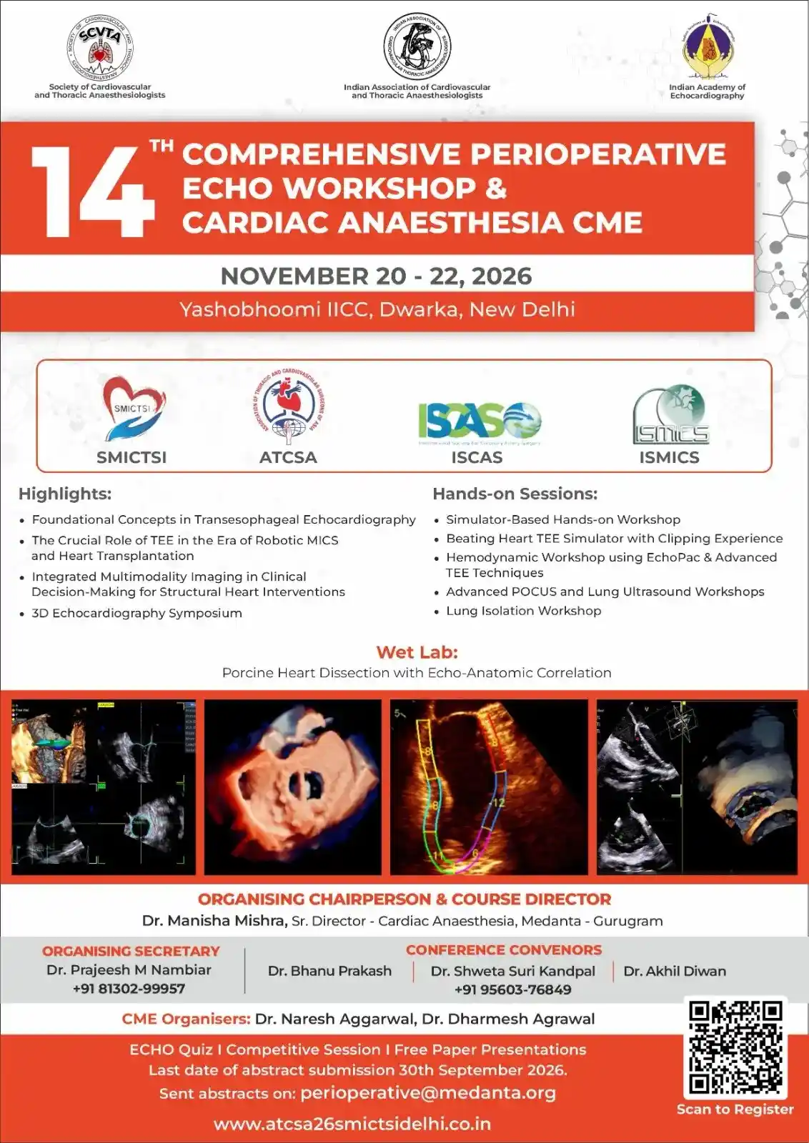14TH Comprehensive Perioperative Echo Workshop & Cardiac Anaesthesia Cme
