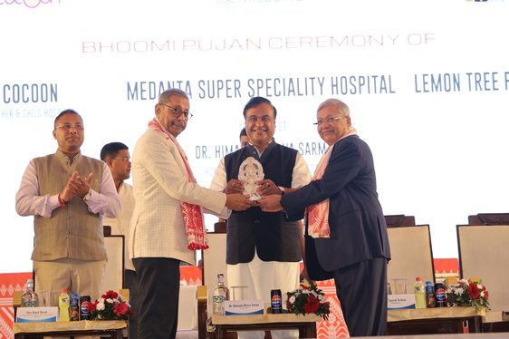 Medanta Super Speciality Hospital Ushers in a New Era of Quality Healthcare in the Northeast with Bhoomi Poojan of its Upcoming Hospital in Guwahati