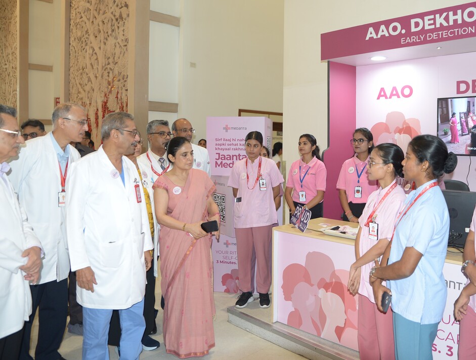 Medanta Cancer Institute Launches First-of-its-Kind ‘Aao. Dekho. Seekho.’ initiative to Empower Women with Breast Self-Examination Skills