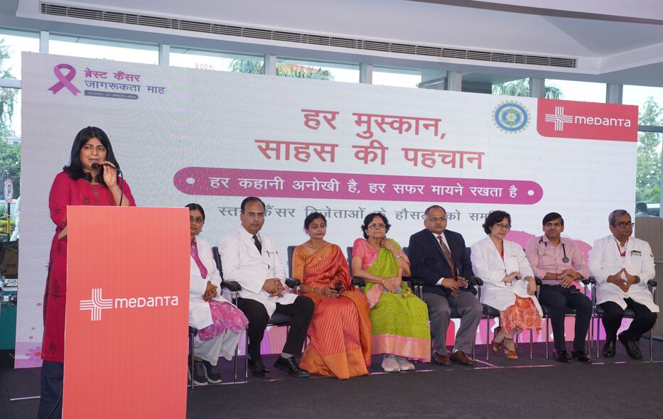 Medanta Patna Brings Together Breast Cancer Survivors to Spread Awareness and Hope